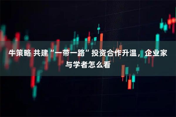 牛策略 共建“一带一路”投资合作升温，企业家与学者怎么看