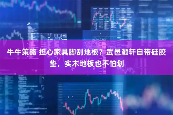 牛牛策略 担心家具脚刮地板？武邑灏轩自带硅胶垫，实木地板也不怕划